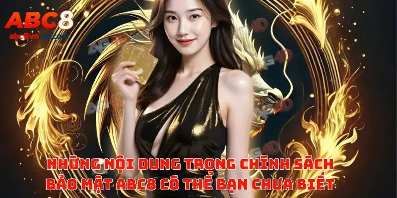 Nội dung trong chính sách bảo mật ABC8